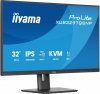 IIYAMA Monitor komputerowy  32 cale XUB3297QSNP-B1 IPS,QHD,USB-C DOCK (95W), USB HUB 4x, KVM,  RJ45, GW 5 LAT